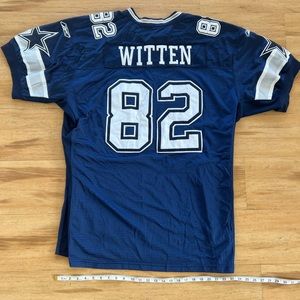 2005 DALLAS COWBOYS REEBOK NFL JASON WITTEN JERSEY